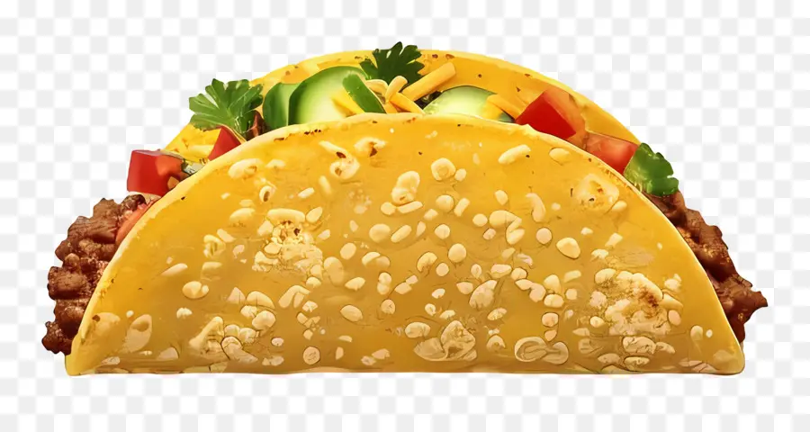 Taco thịt bò ngon với rau