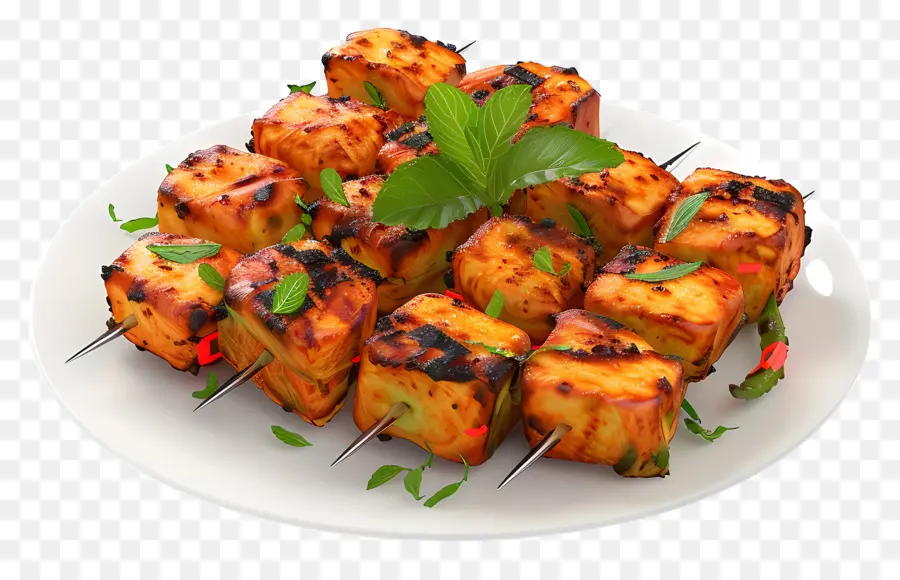 Nướng paneer nướng ngon