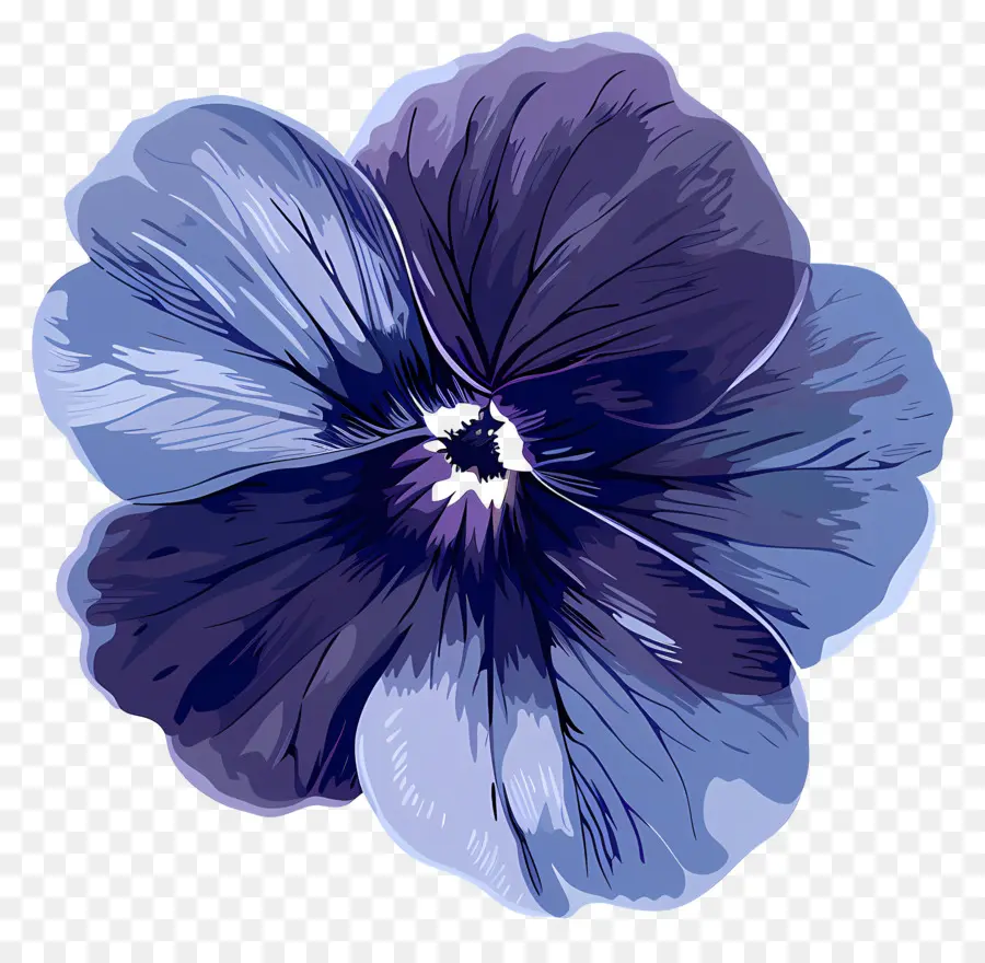 Beautiful Blue Flower