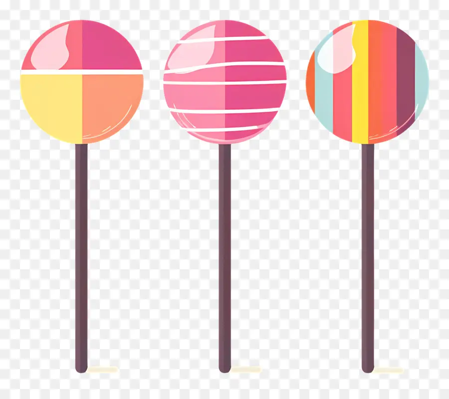 Lollipops đầy màu sắc