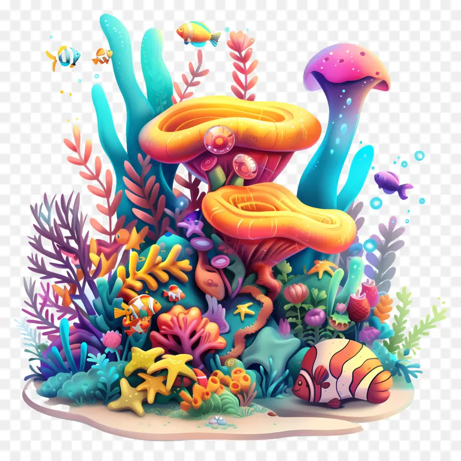 Vibrant Coral Reef