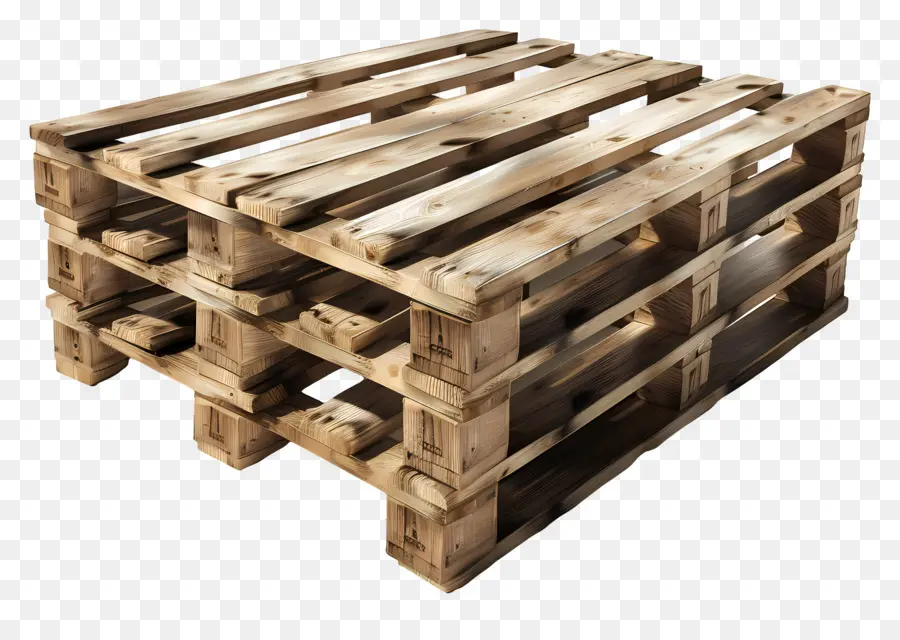 Chồng pallet gỗ