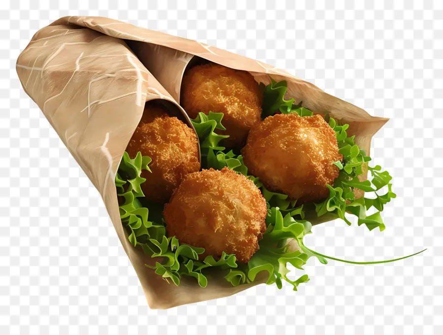 Wrap für frittierte Lebensmittel