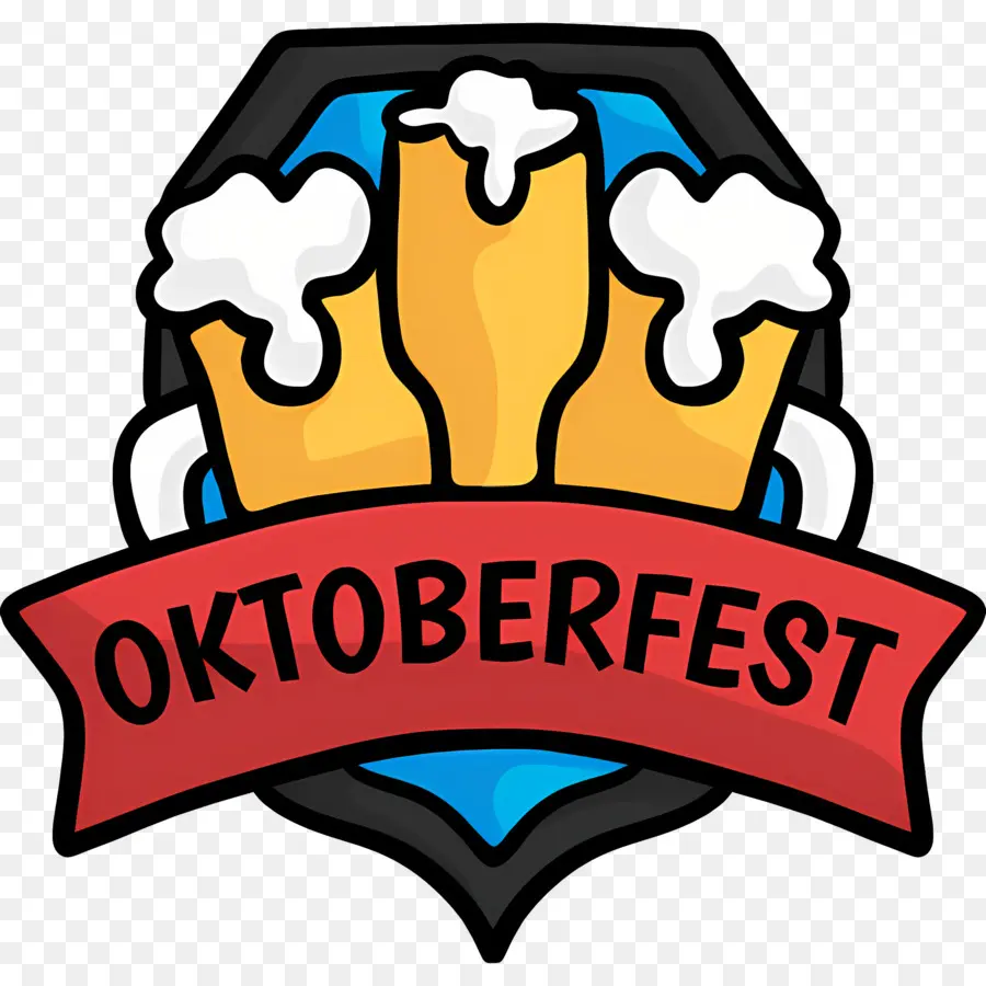 Bandiera della celebrazione dell'Oktoberfest