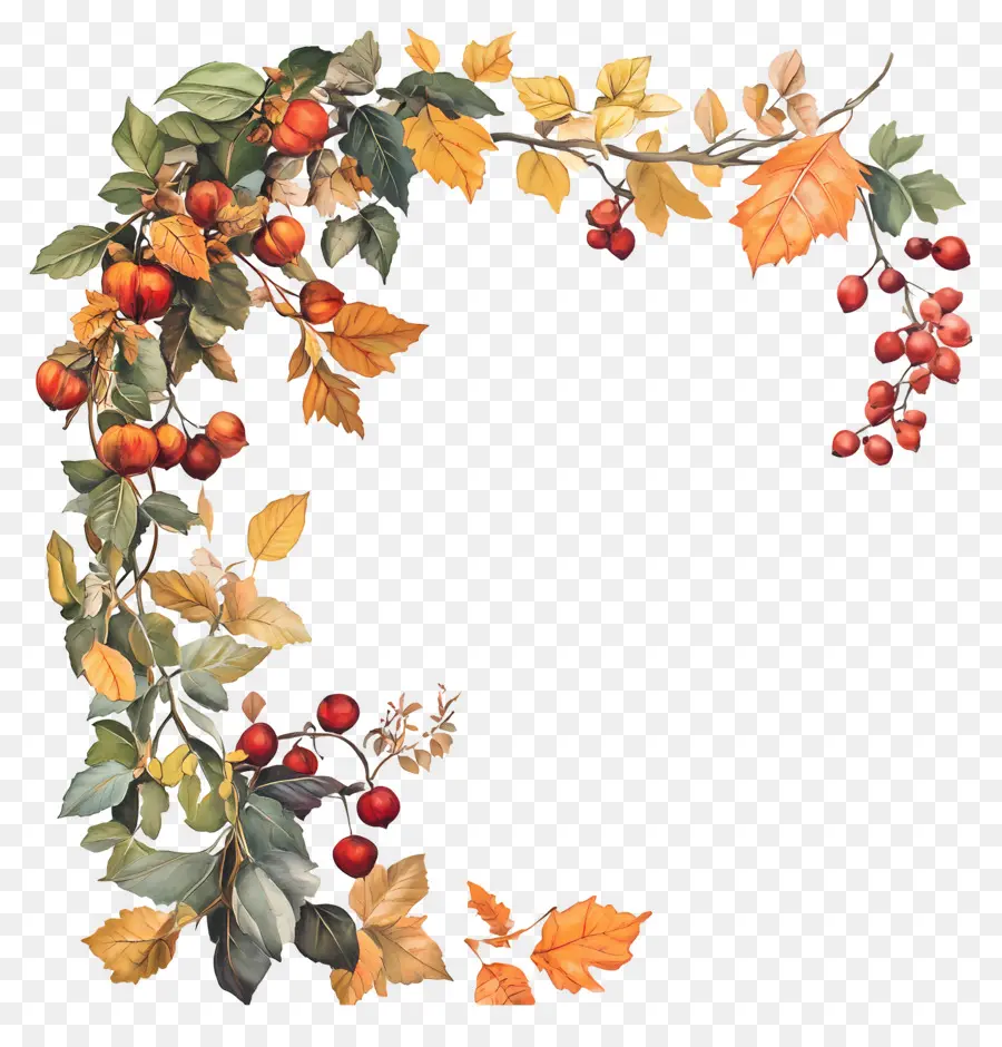 Autumn Leaves Wreath