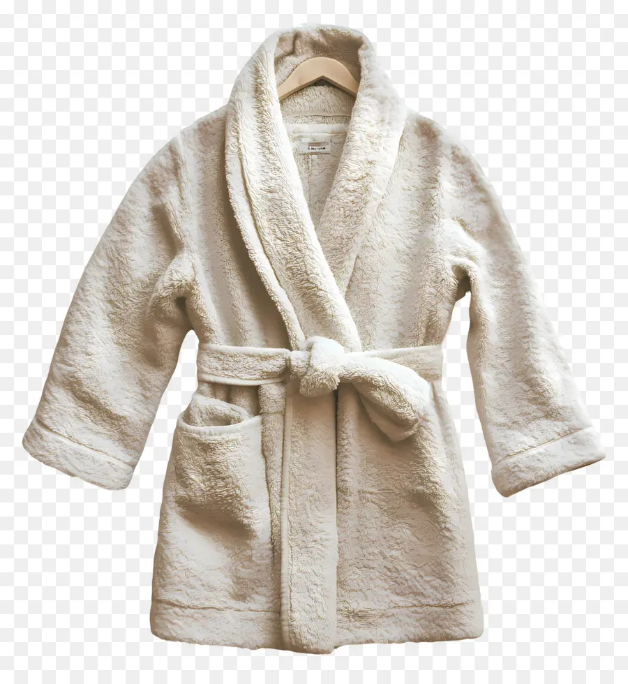 White Bathrobe for Relaxation