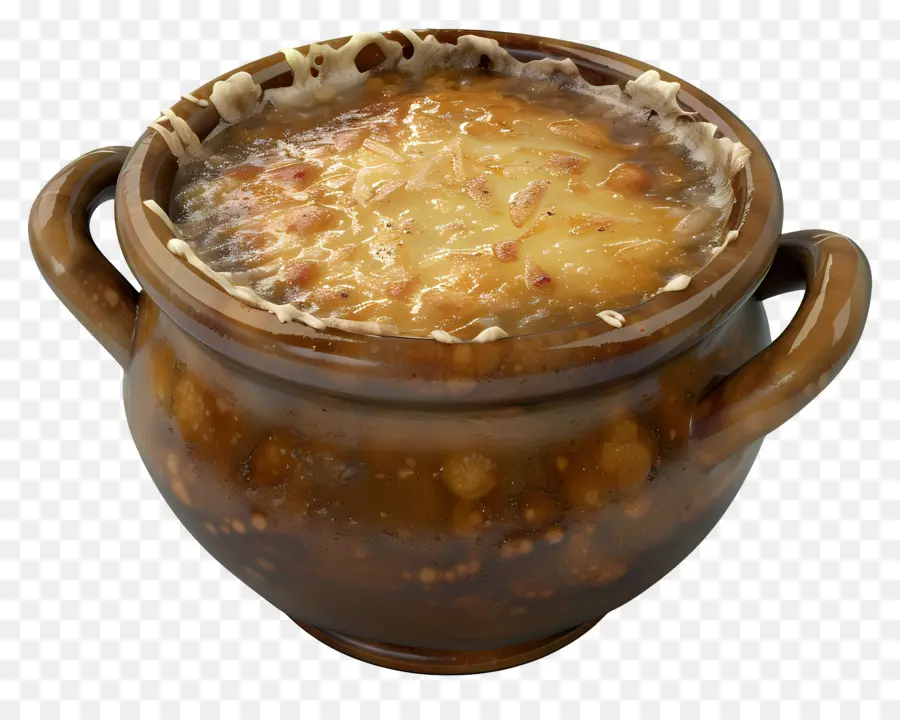 Deliziosa zuppa in una ciotola