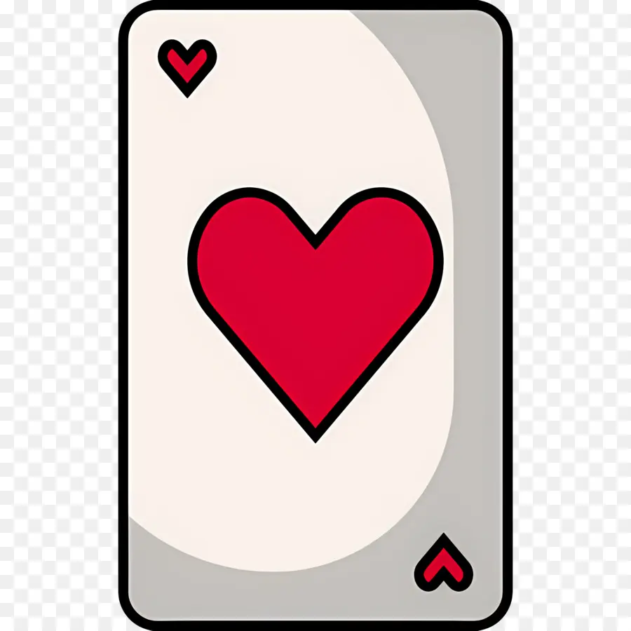 Carta da gioco del cuore