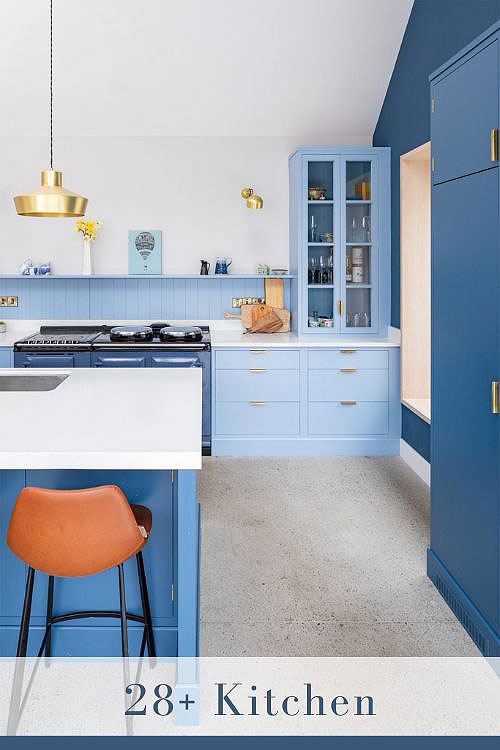 Blue Kitchen Ideas