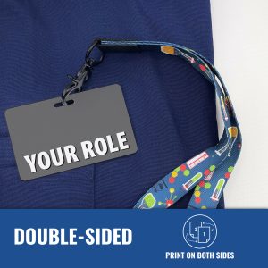 Customizable Full Color Badge Buddy – ID Backer Card - Image 2