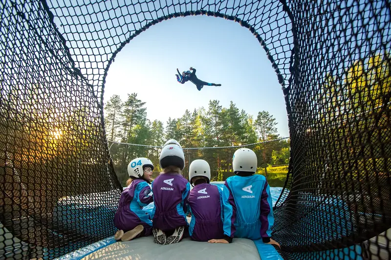 Sigulda adventures flight in the Wind Tunnel AERODIUM