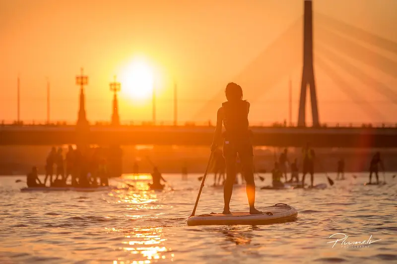 sup sunset ride citya canal 1