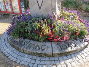 Memorial at Vire, Normandy, France, Photograph Dorothy Wickham