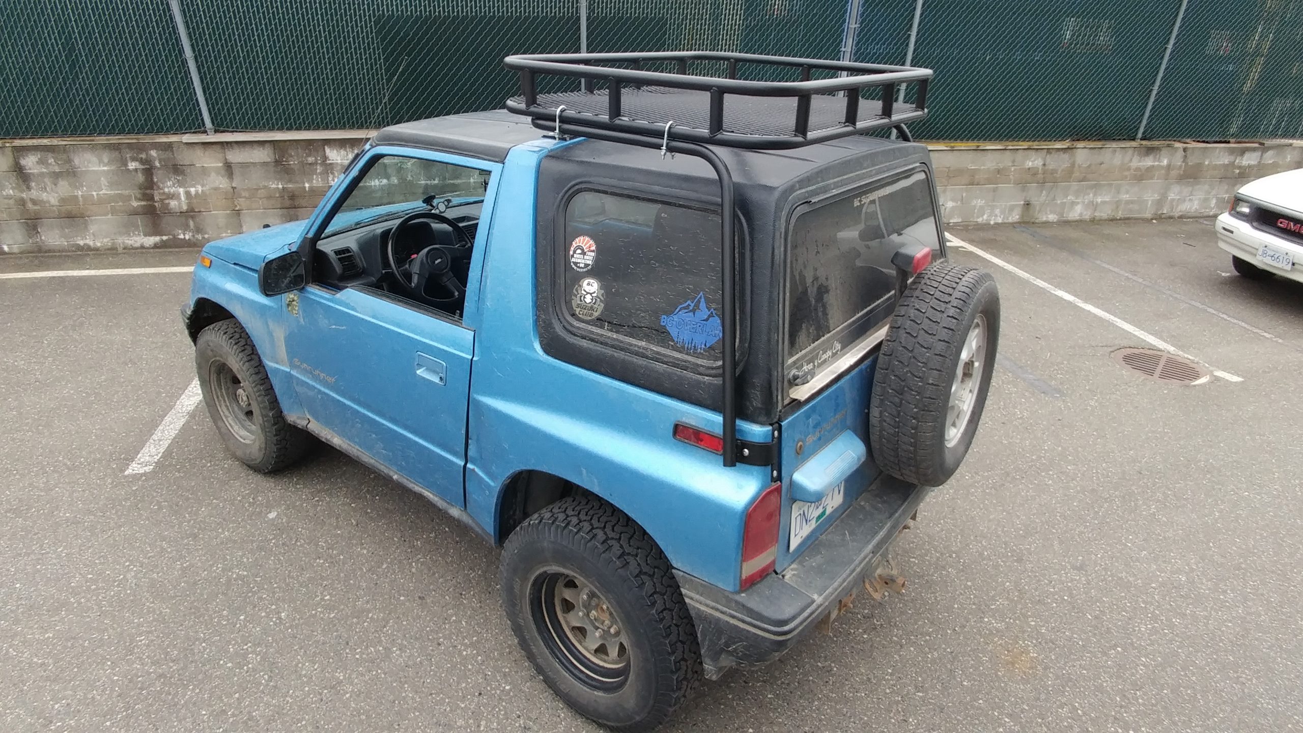 SUZUKI SIDEKICK ROOF RACKS/EXPEDITION BASKETS  *Also fits GMC Tracker, GEO Tracker and Asuna Sunrunner