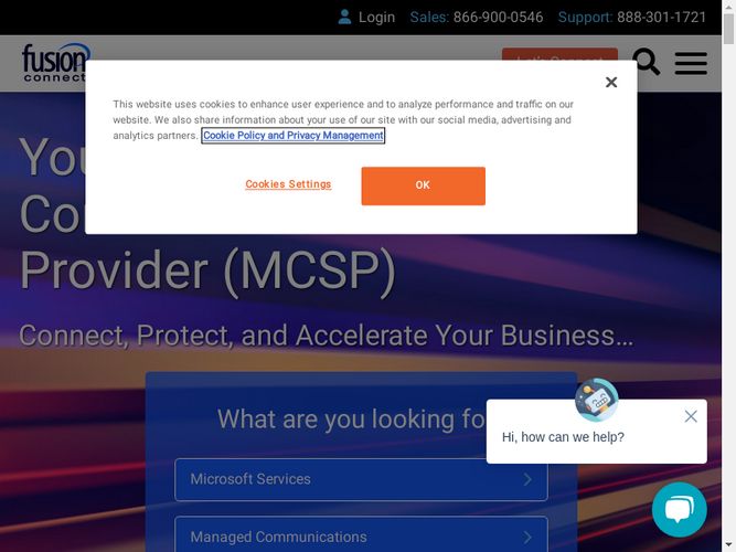 The website screenshot for http://www.cbeyond.net/