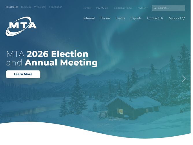 The website screenshot for http://www.mtasolutions.com