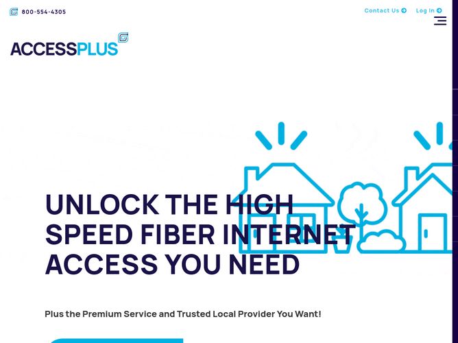 The website screenshot for http://www.accesspluscom.com