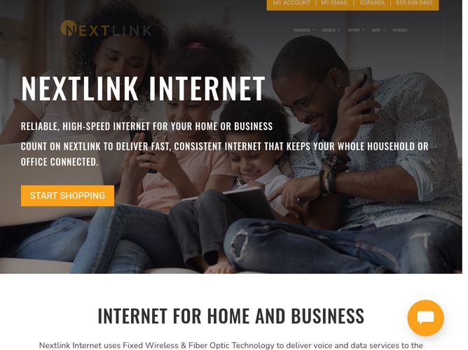 The website screenshot for http://www.echowireless.net