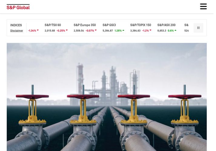 The website screenshot for http://ihs.com