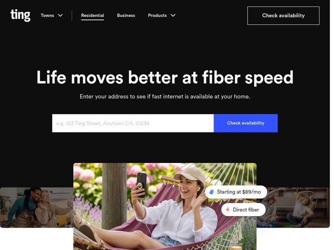 The website screenshot for http://cedarnetworks.com