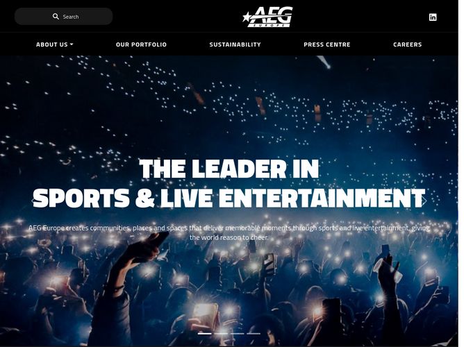 The website screenshot for https://www.aegeurope.com