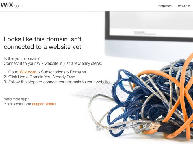 The website screenshot for http://skyfinet.com