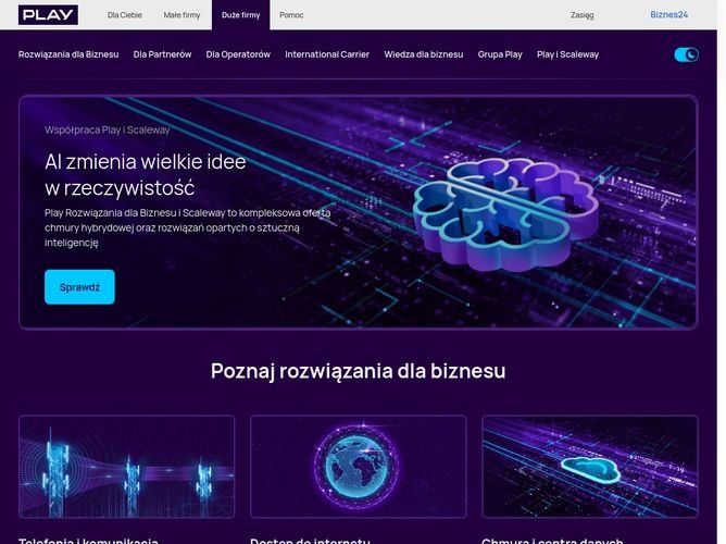 The website screenshot for http://www.3s.pl
