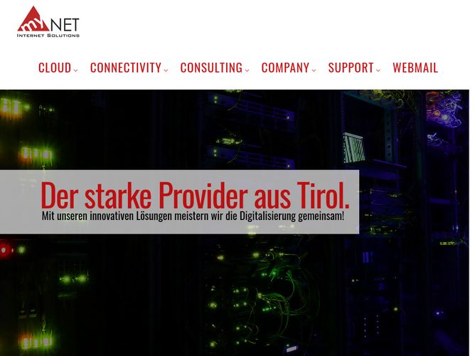 The website screenshot for http://www.mynet.at