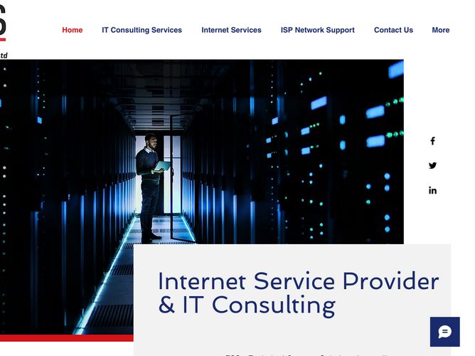 The website screenshot for http://www.ts-s.co.za