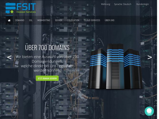 The website screenshot for https://www.fsit.com