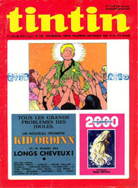 Couverture du numro 1219 en France et du numro 10/72 en Belgique
