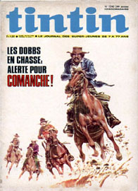 Couverture du numro 1242 en France et du numro 33/72 en Belgique
