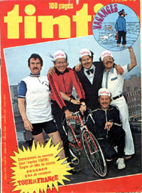 Couverture de Nouveau Tintin 146 en France et du numro 26/78 en Belgique
