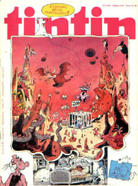 Couverture de Nouveau Tintin 169 en France et du numéro 49/78 en Belgique
Couverture de Nouveau Tintin 169 en France et du numéro 49/78 en Belgique