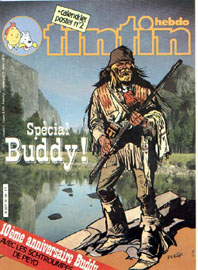 Couverture de Nouveau Tintin 330 en France et du numéro 01/82 en Belgique
Couverture de Nouveau Tintin 330 en France et du numéro 01/82 en Belgique