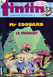 Couverture de Nouveau Tintin 611 en France et du numéro 22/87 en Belgique
Couverture de Nouveau Tintin 611 en France et du numéro 22/87 en Belgique