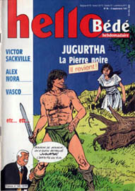 Couverture de Hello Bd 102 en France et du numro 36/91 en Belgique
