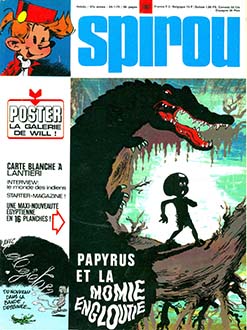 Couverture du numéro 1867 annonçant un nouveau héros : Papyrus