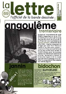 Couverture du numero 69 Couverture du numero 69