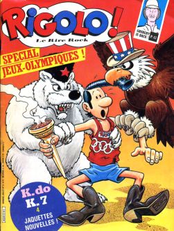 Couverture du dernier numéro de Rigolo