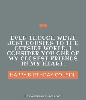 Happy Birday Cousin Ways to Wish Your Cousin a Super Birday