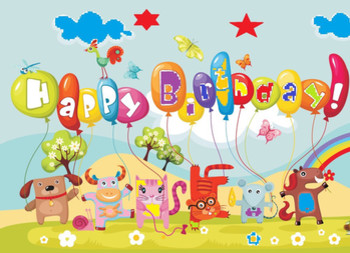 हैप्पी बर्थडे happy birthday song kids rhmye poem