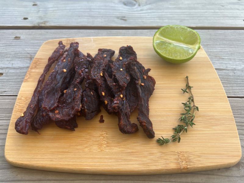 A New Mexico beef jerky