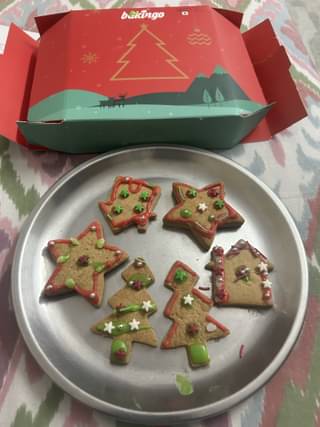 Christmas DIY Ginger Cookie Box