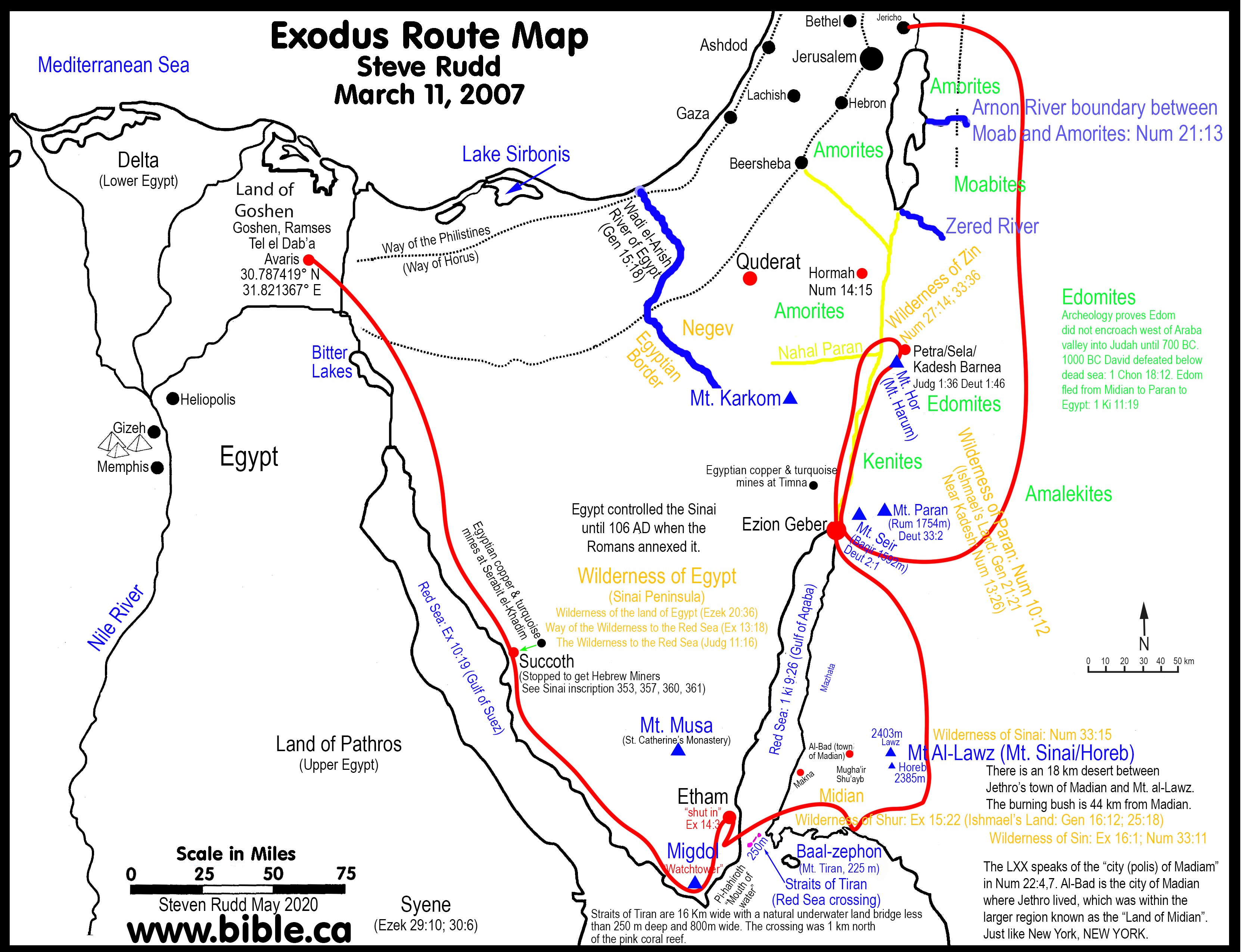 jordanie - Routes Bibliques