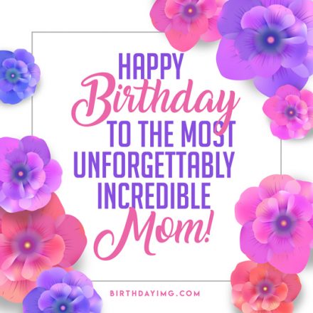 Free For Mom Happy Birthday Image - birthdayimg.com