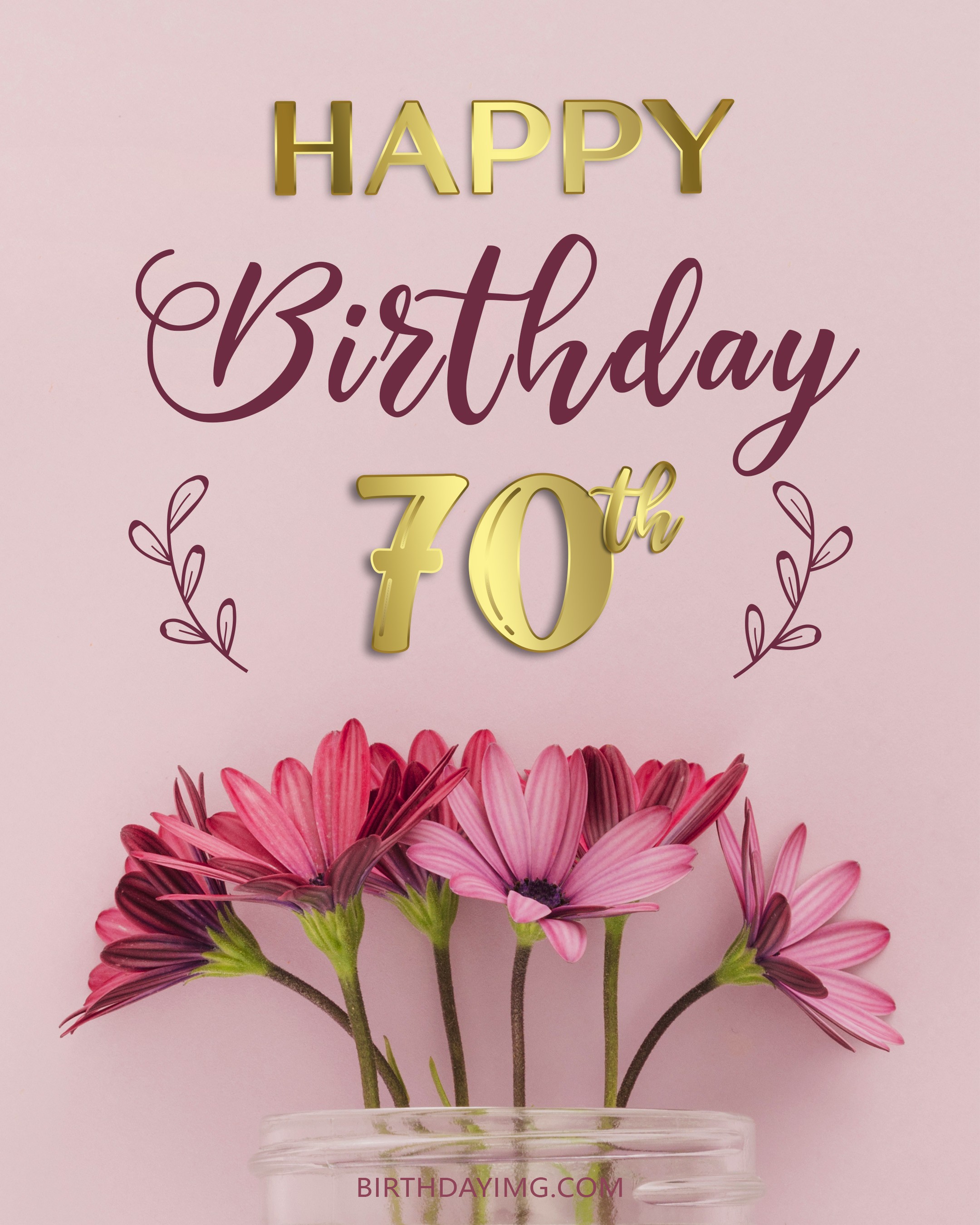 Happy 70th Birthday! Great Messages For 70-year-olds, 50% OFF