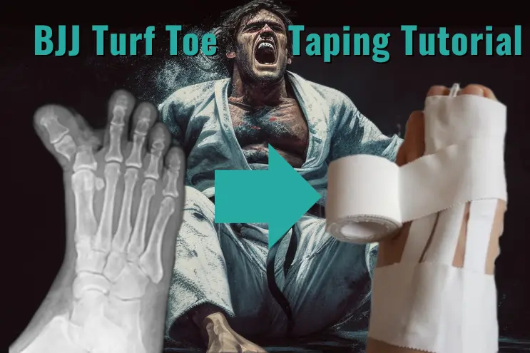 BJJ Turf Toe Taping Tutorial