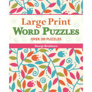 Large Print Word Puzzles