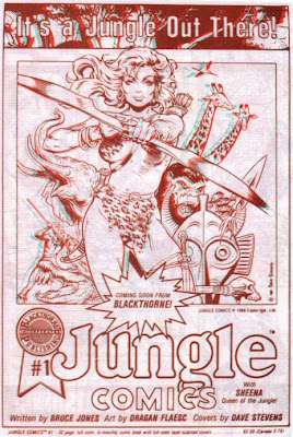ad for Jungle Comics from BraveStarr in 3-D #2